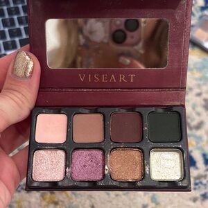 Viseart Eyeshadow Palette - Pink, Brown, Green, Gold